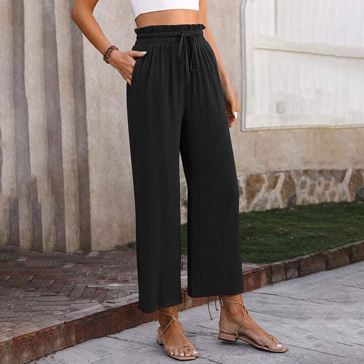 Eluna - Pantalon léger de détente chic