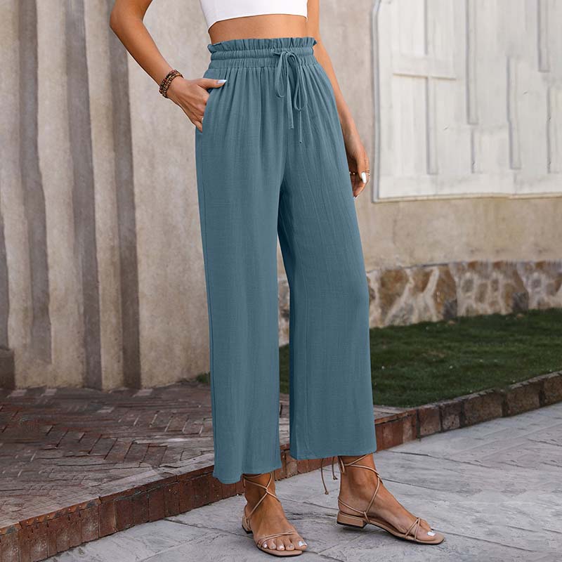 Eluna - Pantalon léger de détente chic