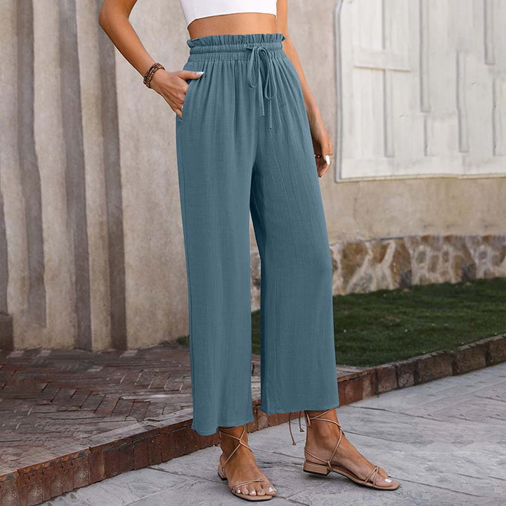 Eluna - Pantalon léger de détente chic
