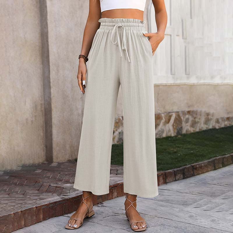 Eluna - Pantalon léger de détente chic