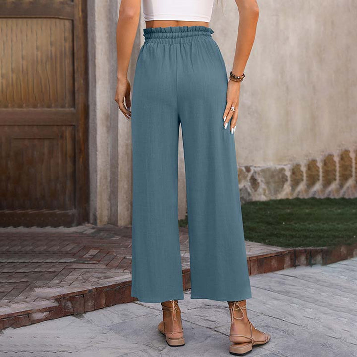 Eluna - Pantalon léger de détente chic