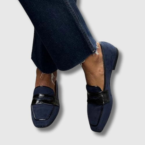 Nora™ | Élégants Mocassins en Cuir Chic