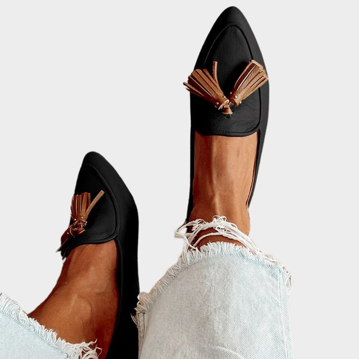 Vesperia - Mocassins à franges au style contemporain
