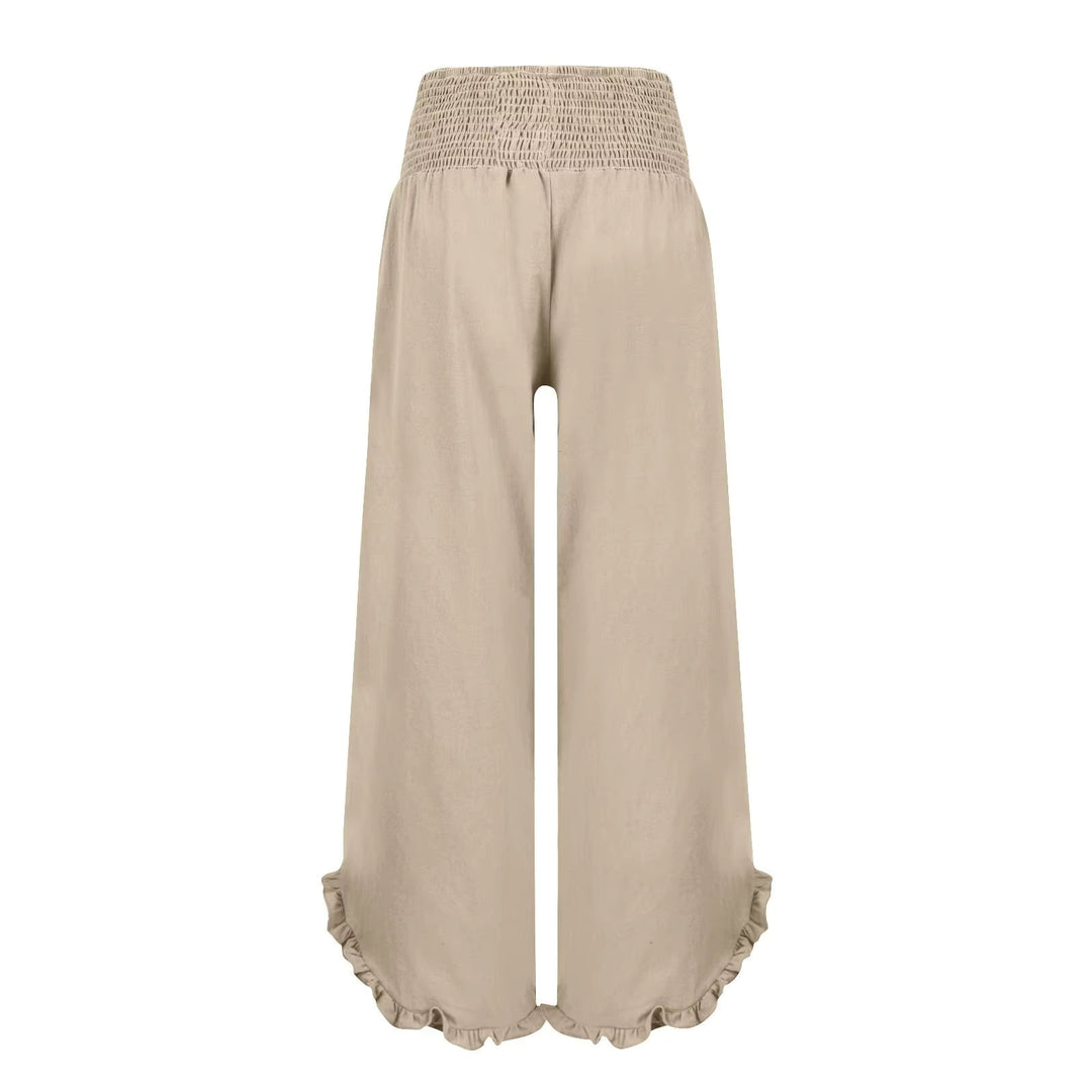 Pantalon Légèreté en Coton-Lin Tavina
