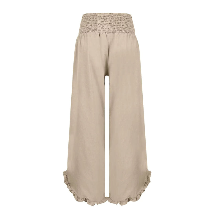 Pantalon Légèreté en Coton-Lin Tavina