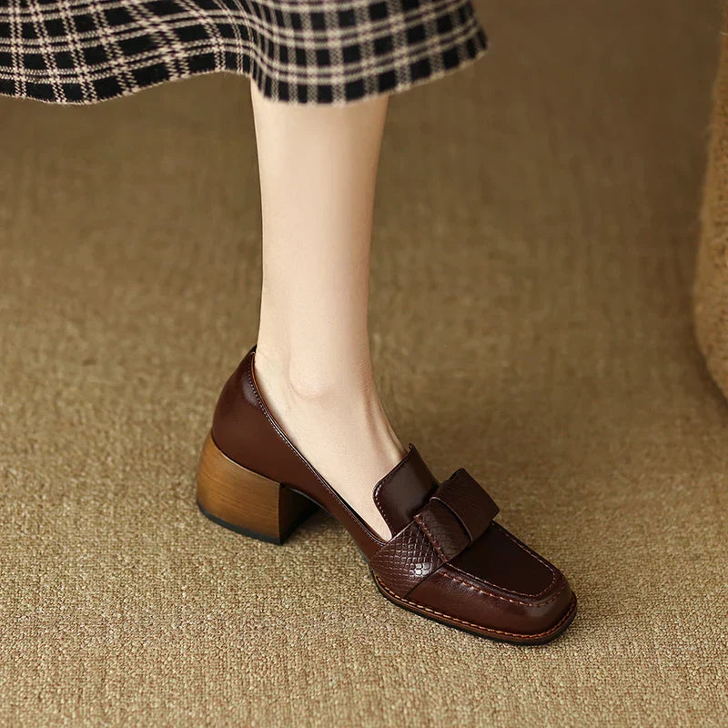 Mocassins Contessa à Nœud Élégant