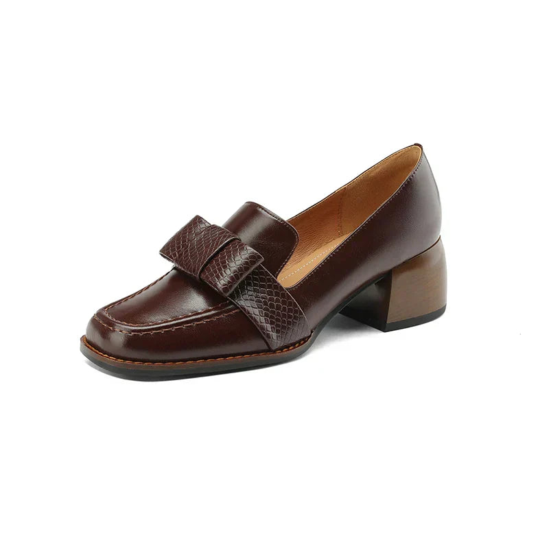 Mocassins Contessa à Nœud Élégant