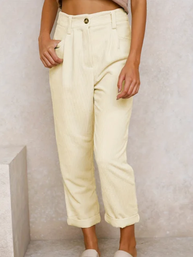 Cassidy - Pantalon Chic Décontracté Indémodable