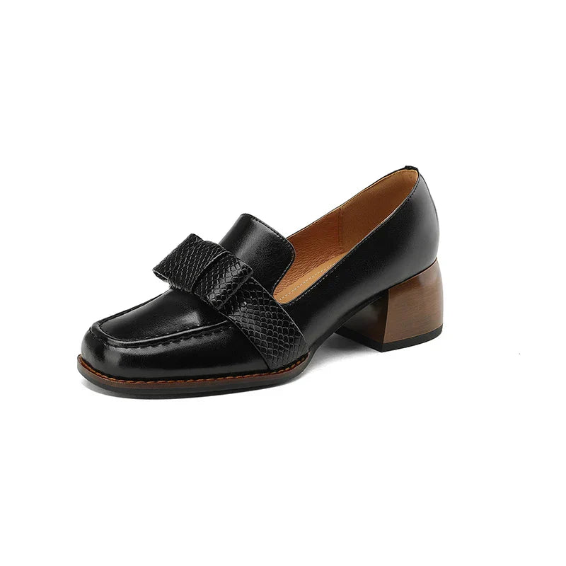 Mocassins Contessa à Nœud Élégant
