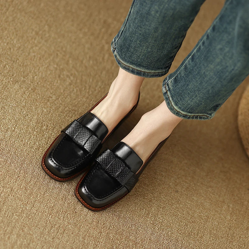 Mocassins Contessa à Nœud Élégant