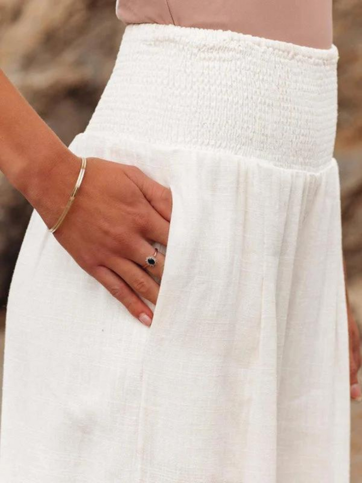 Aileen - Pantalons Amples de Plage Élégants