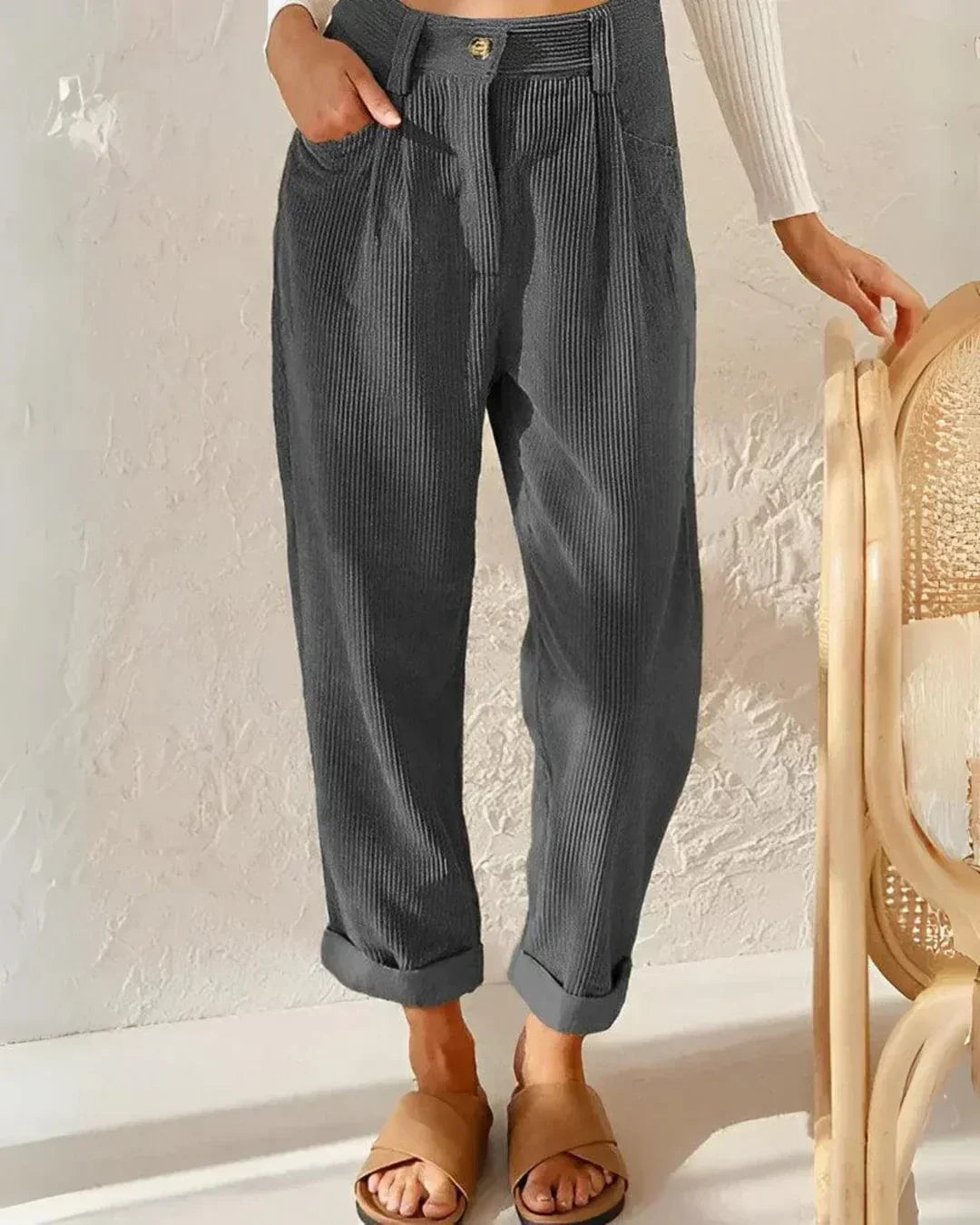Cassidy - Pantalon Chic Décontracté Indémodable