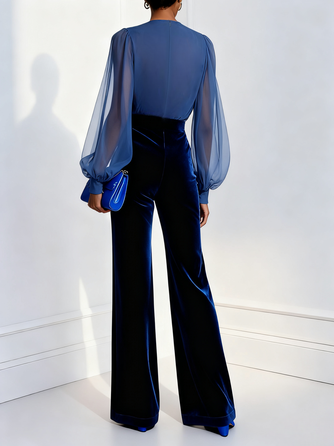 Maud™ || Combinaison chic à décolleté en V