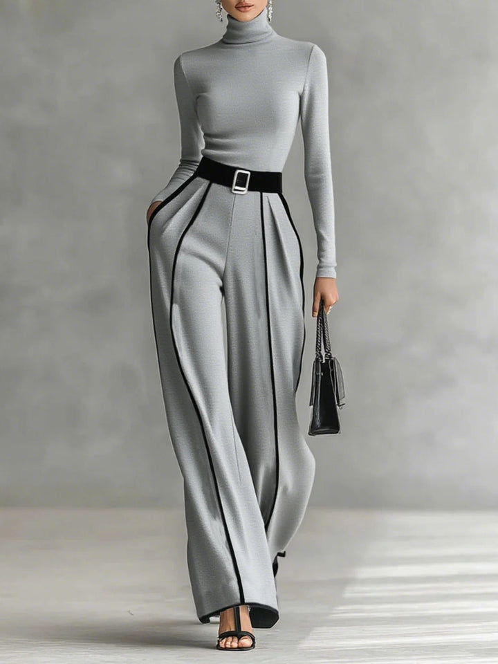 Vera™ || Ensemble chic avec un détail contrasté