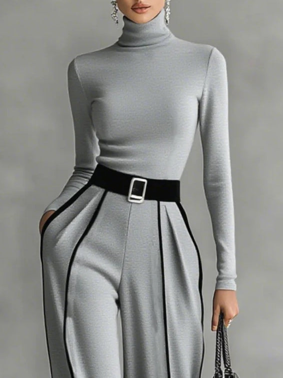 Vera™ || Ensemble chic avec un détail contrasté