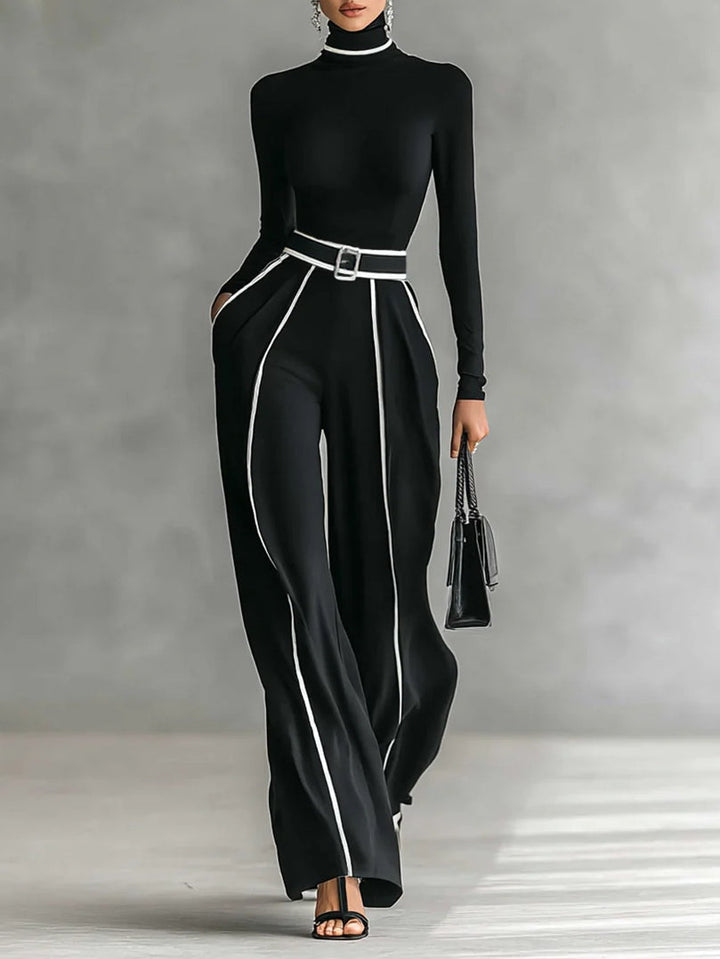 Vera™ || Ensemble chic avec un détail contrasté
