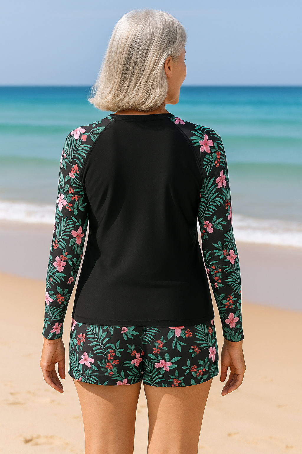Oceara | Ensemble Tankini SunSafe UPF 50+ - Protection et Confort Sans Effort