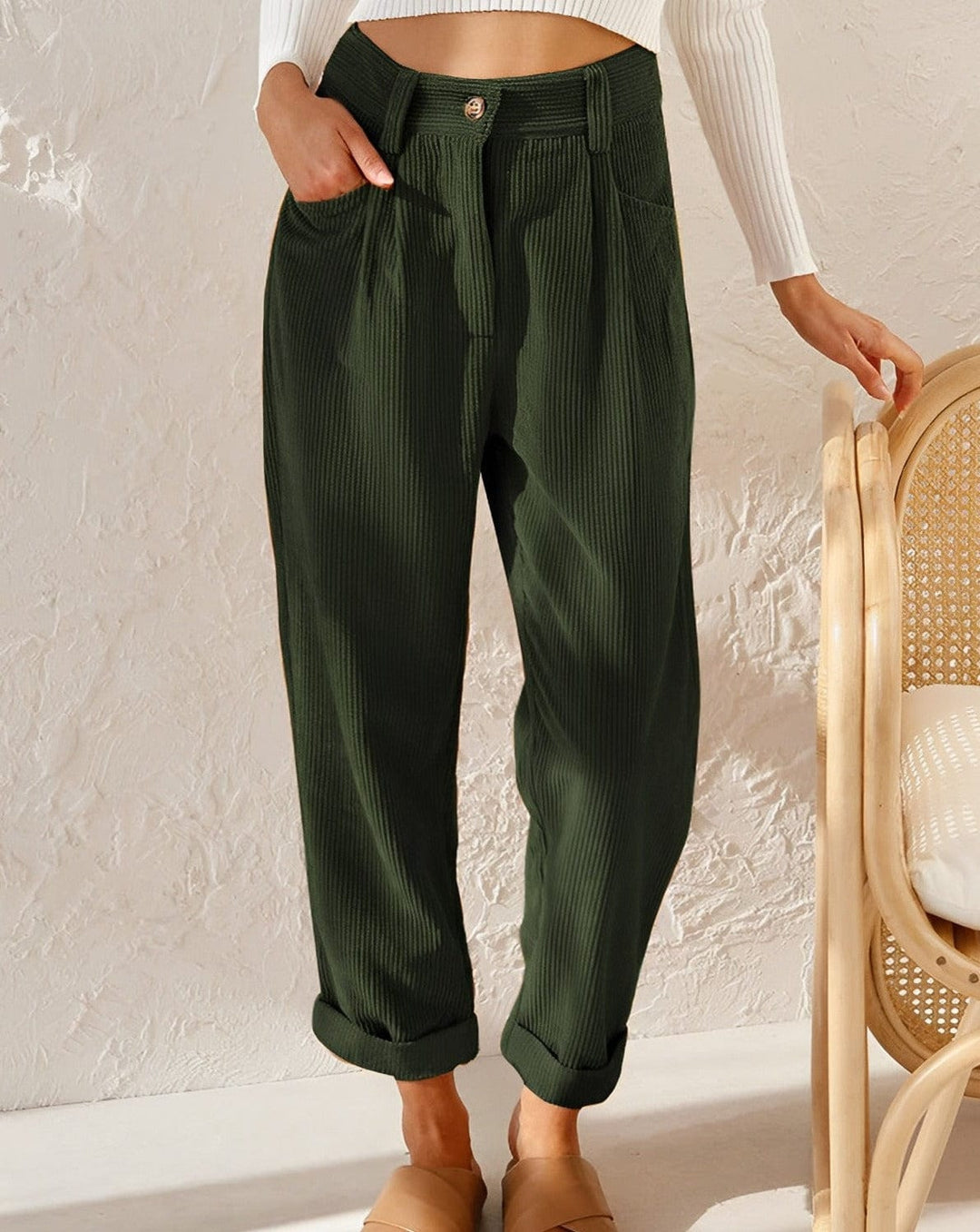 Cassidy - Pantalon Chic Décontracté Indémodable