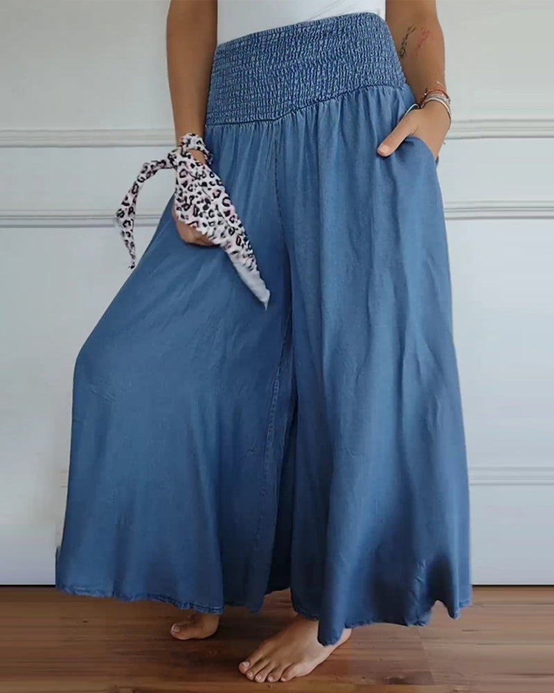 MIRA - Pantalon Chic à Taille Élastique
