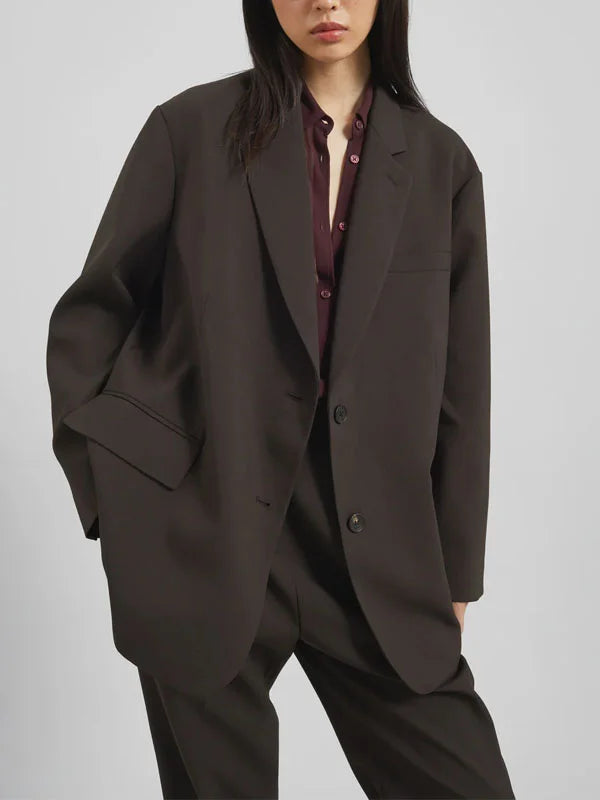Sofia | Blazer oversize croisé « Force de la Terre »