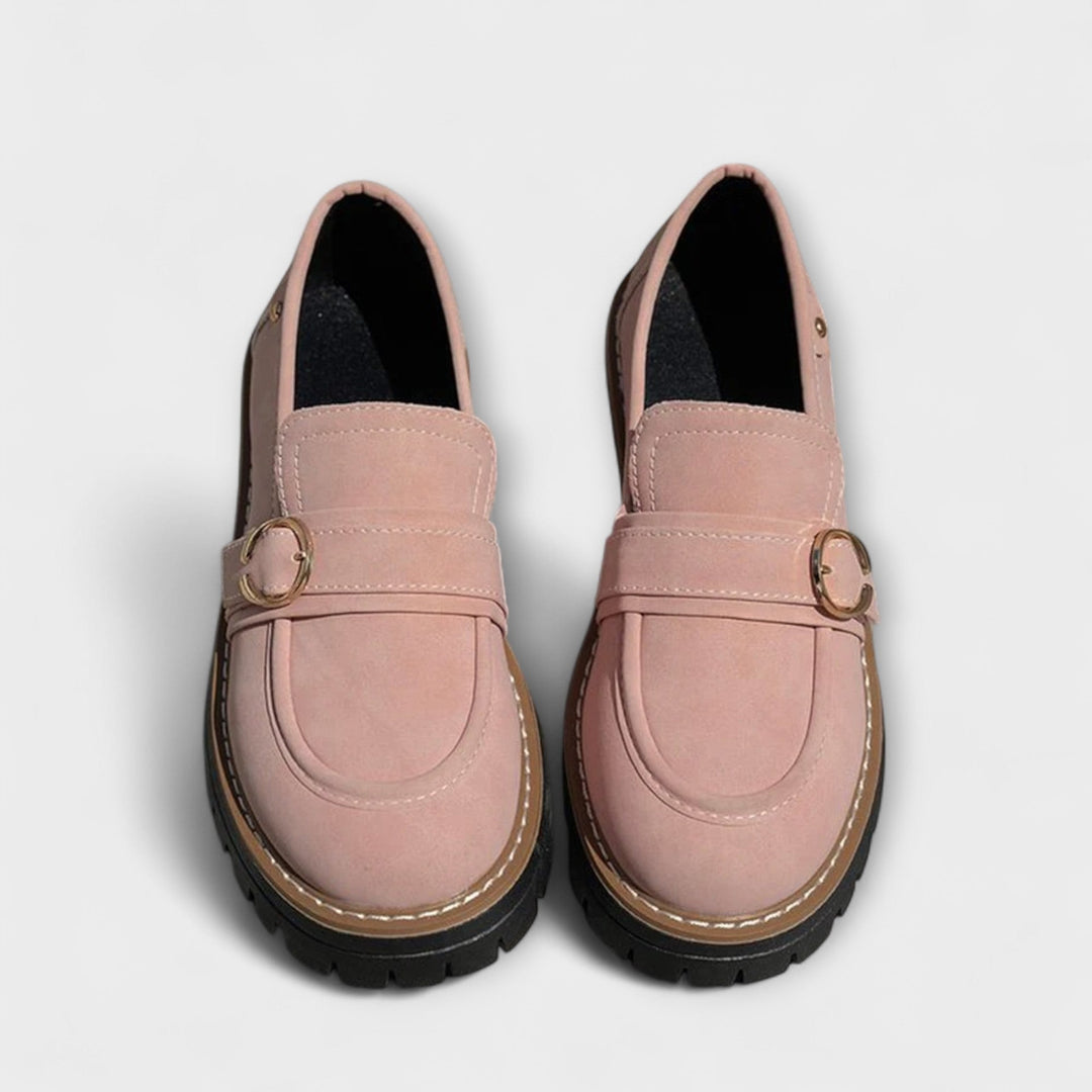 Mocassins Lora™ | Élégance Décontractée à Bout Rond