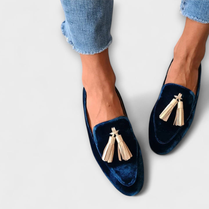 Quinnlyn™ | Mocassins Vintage à Franges Élégantes