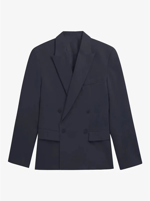 Sofia | Blazer croisé bleu marine