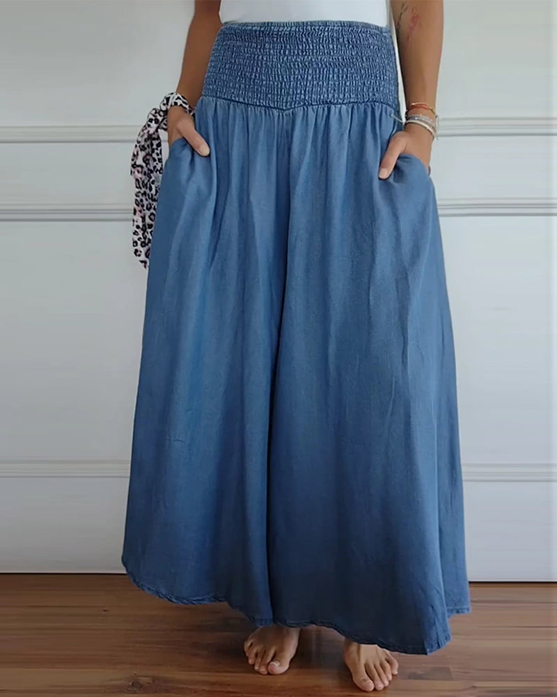 MIRA - Pantalon Chic à Taille Élastique