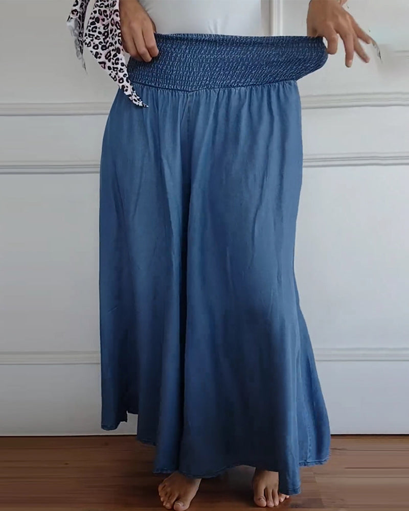 MIRA - Pantalon Chic à Taille Élastique