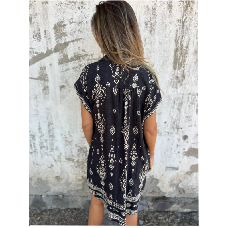 Seabreeze | Robe Bohème en Coton-Lin