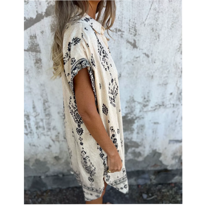 Seabreeze | Robe Bohème en Coton-Lin